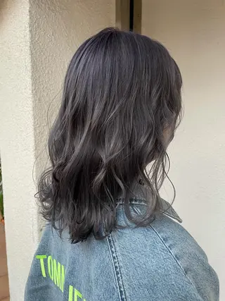 セミロング putri 副店長 岸本　拓真のヘアスタイル