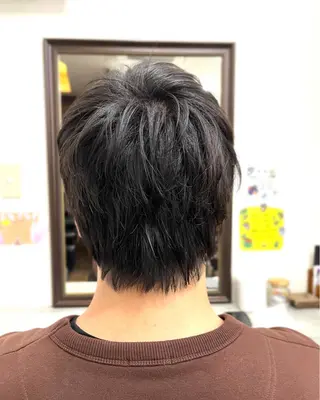 ショート メンズ 薮内 香保里のヘアスタイル