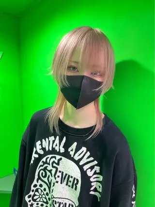 ミディアム ▽□□▽kva所属・小倉 浩士のヘアスタイル