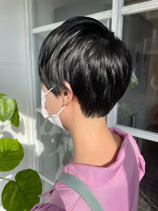 ショート カラー 🌈🌸あおき みちる🌟💗のヘアスタイル