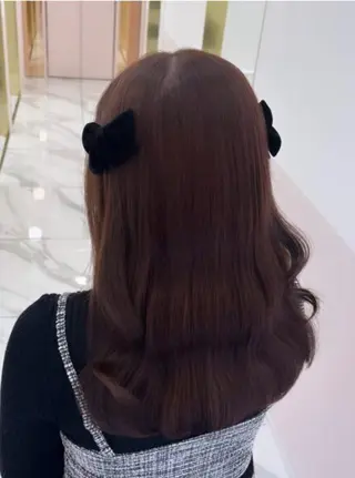 ロング 💎のぼりゆい/大須 ブリーチなしWカラーのヘアスタイル