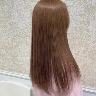 ロング カラー 暖色系カラー🍊 オオネヨシナリのヘアスタイル