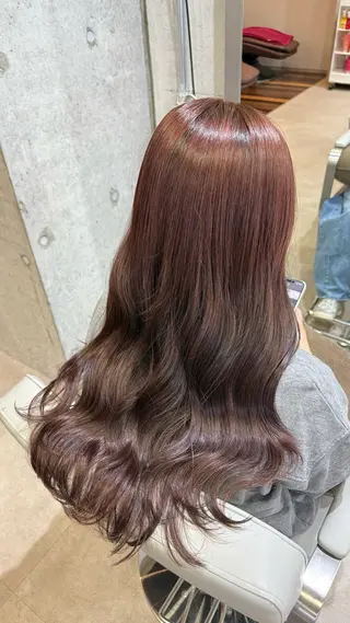 ロング RUKA🩰透明感 寒色カラー/レイヤーのヘアスタイル