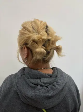 ヘアアレンジ 松田 遥香のヘアスタイル