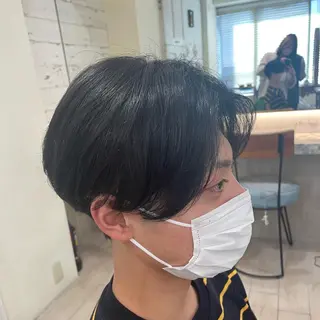 ショート パーマ メンズ すげ さやかのヘアスタイル