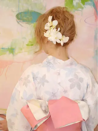 ヘアアレンジ 佐藤 奈佳子 サトウ ナカコのヘアスタイル