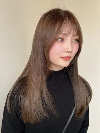 ロング Glimpse大濠店 髪質改善/福岡大濠のヘアスタイル