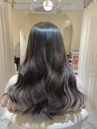 ロング マホ/日吉/髪質改善 /レイヤー/ガーリーのヘアスタイル