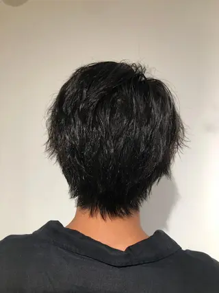 ショート メンズ 高橋 英彦のヘアスタイル