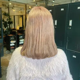 セミロング 🍑FERIAfam 桃山台　仲本七星🍑のヘアスタイル
