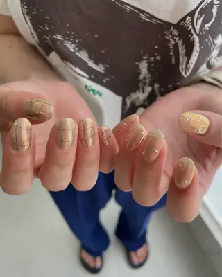 ネイル LETTER_& harunaのネイルデザイン