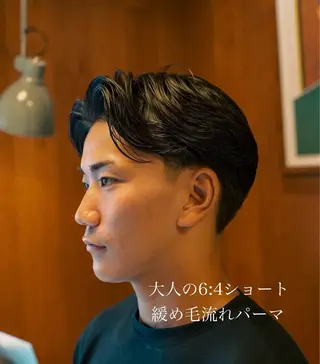 メンズ メンズカット 立川湧揮のヘアスタイル