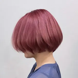 ショート カラー パーマ ヘアアレンジ メンズ キッズ ネイル マツエク・マツパ アイブロウ 髪質改善🇰🇷 レイヤーカット/梅田のヘアスタイル