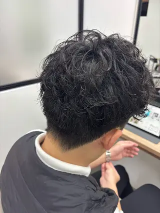 パーマ メンズ Hair art chiffon 池袋西口店所属・カットモデル募集中 💇🏻　福田彩南のヘアスタイル