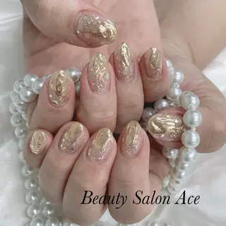 ネイル Beauty Salon Ace(ネイルサロン エース)所属・池袋フィルイン Ace♡長さだしのネイルデザイン