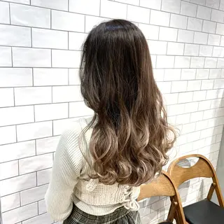 ロング カラー 原山 直人のヘアスタイル