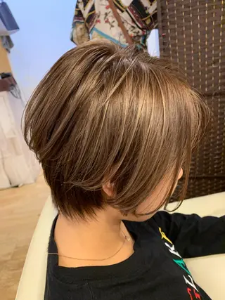 ショート カラー Joule 大分メンズのヘアスタイル