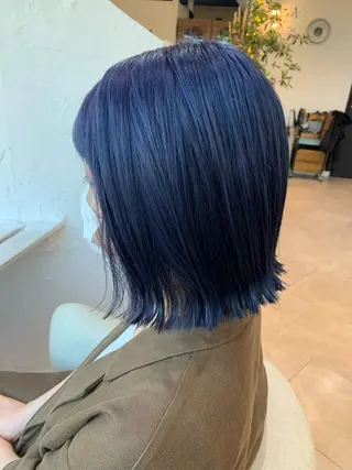 ミディアム カラー 💛ハイトーン💛 りむのヘアスタイル