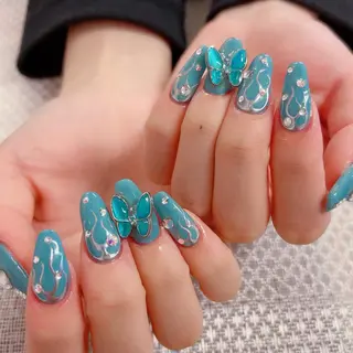 ネイル 🤎🧸 Aya 🧸🤎のネイルデザイン