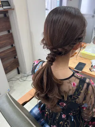 ロング ヘアアレンジ 山室 敬義のヘアスタイル