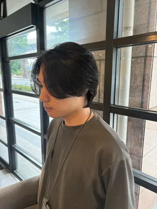 ミディアム パーマ メンズ Cos&Co. BeautySalon所属・🌟横浜美容室🌟 土岐聖のヘアスタイル