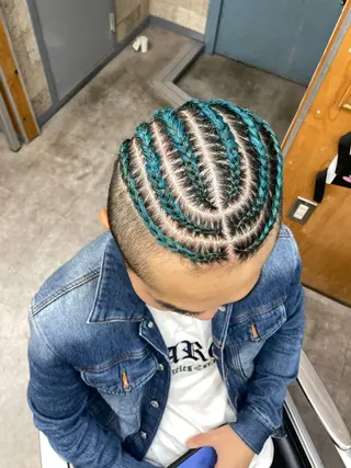 ヘアアレンジ メンズ TNB TOKYO所属・Insta 指名 No.1KURUMIのヘアスタイル