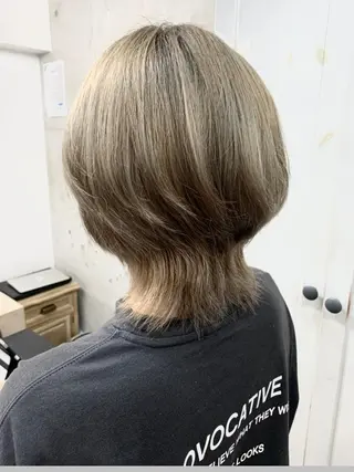 ショート カラー メンズ クセを最大限に活かす メンズパーマ奈良大祐のヘアスタイル