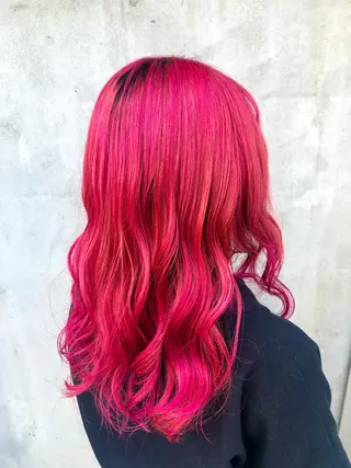 ロング カラー NAGON STYLE  MICI所属・佐藤 美聡のヘアスタイル