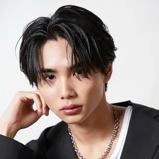 ミディアム パーマ メンズ メンズ特化🧞‍♂️ ASHU🧞‍♂️のヘアスタイル