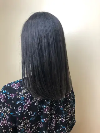 ロング カラー 長瀬 燎哉のヘアスタイル