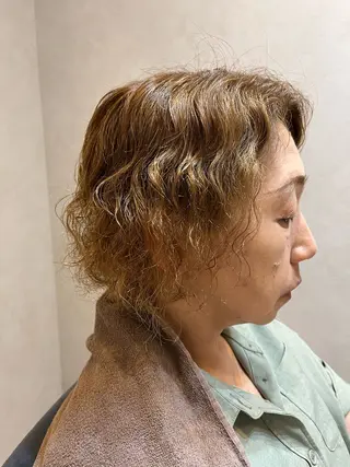 パーマ number大分/ 磯部栞里のヘアスタイル