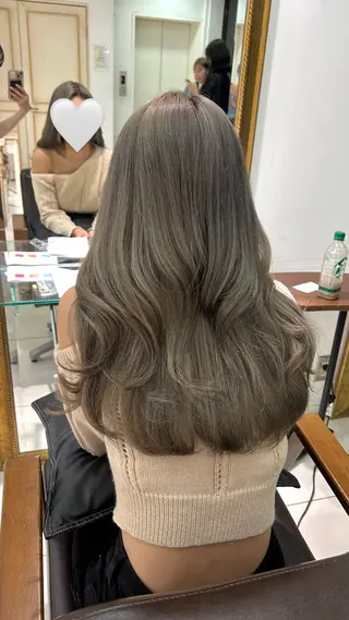 ロング 🩶透明感カラー/ うる艶/nanakoのヘアスタイル