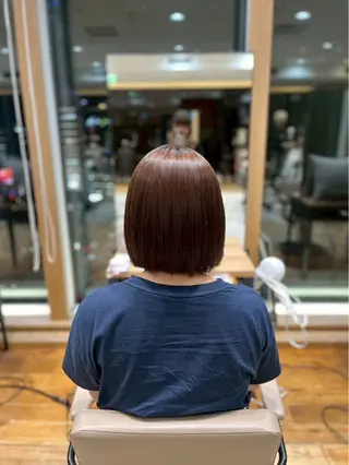 ショート AFLOAT RUVUA所属・縮毛矯正 ✨💕前田さきえのヘアスタイル