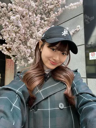 ロング 透明感カラー/似合わ せ前髪/柴田礼空のヘアスタイル