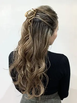 ロング カラー モテ髪💛美髪矯正 ✨艶髪特化🫧山根のヘアスタイル