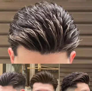 ショート パーマ メンズ 渡邉 直登のヘアスタイル