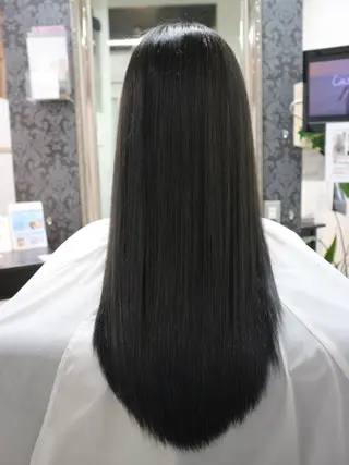 ロング ヘアアレンジ 東風上 亮介のヘアスタイル