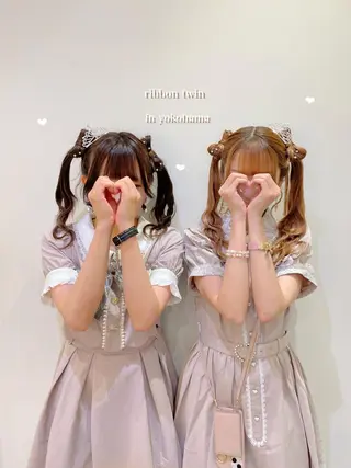 ロング ヘアアレンジ エクステ/ハイトーン 🐏☁️miminaのヘアスタイル