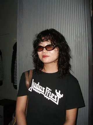 ミディアム カラー パーマ marino マリノのヘアスタイル