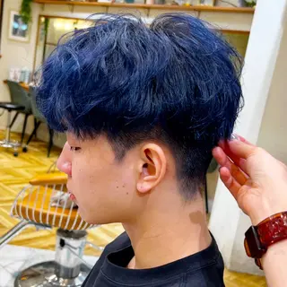 カラー メンズ Lond   ange池袋所属・メンズ特化美容師✂️ 和野瑛怜菜のヘアスタイル