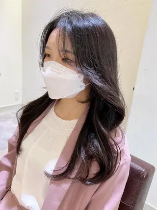 ロング カラー 韓国ヘア×髪質改善 /yoshikaのヘアスタイル