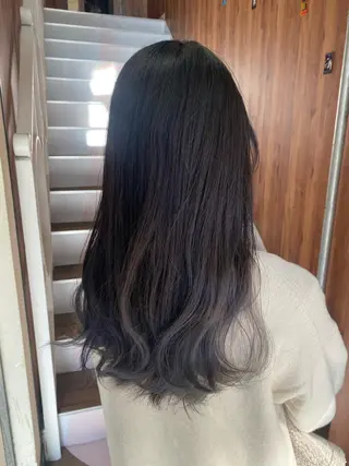 ロング カラー パーマ ヘアアレンジ キッズ 【暗め透明感カラー】 【インナー】小島良太のヘアスタイル