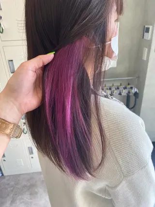 ロング カラー 🕶️佐藤 海李🐏のヘアスタイル