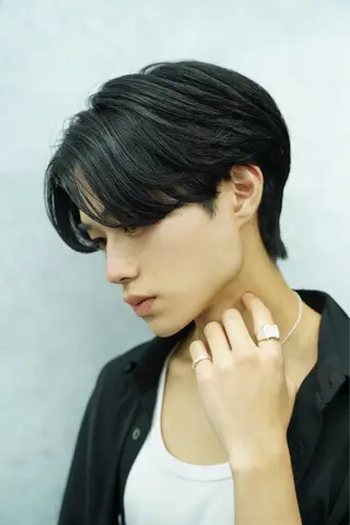 ミディアム 新宿メンズショート 💈細田 結人のヘアスタイル