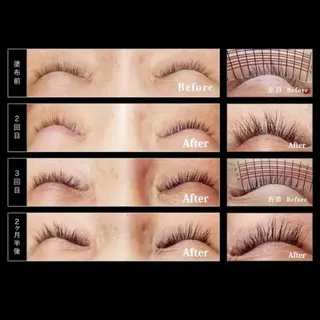 マツエク・マツパ 紬-tsumugi- 育成専門サロンのマツエク・マツパデザイン