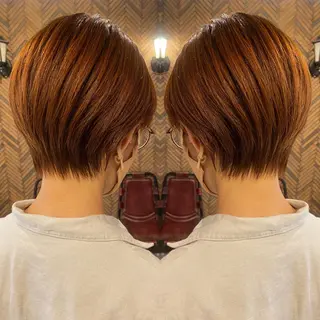 ショート カラー tocca 💜石田愛結💜のヘアスタイル