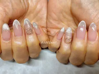 ネイル BABELバベル所属・江戸川橋✨BABEL 【バベル】大人可愛いのネイルデザイン