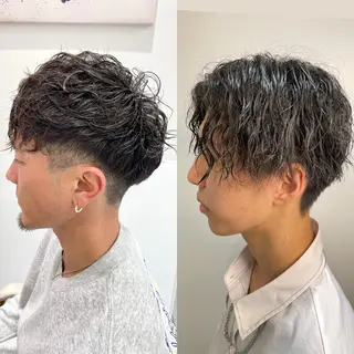パーマ メンズ メンズパーマ特化💠 ダウンパーマ//りなのヘアスタイル