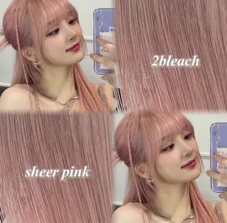 ロング 韓国ガーリー🤍ハイ トーン🤍Ayanaのヘアスタイル