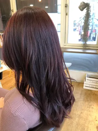 セミロング カラー 🌿ダブルカラー/ 明大前/中村渓太のヘアスタイル